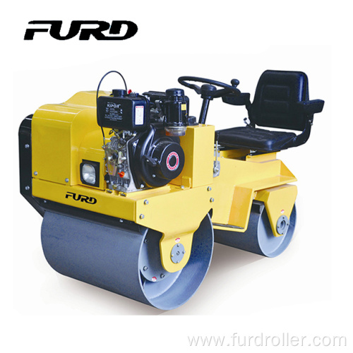 700kg ride on smooth drum vibrating road roller (FYL-850)